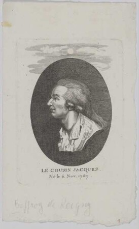 Bildnis des Louis Abel Beffroy de Reigny