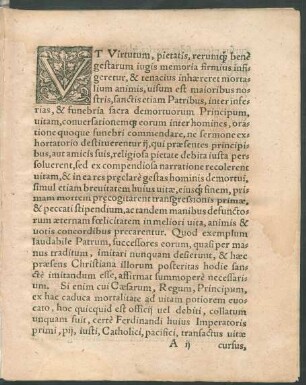 Ut Virtutum, pietatis, rerumque bene gestarum iugis memoria firmius infigeretur ...