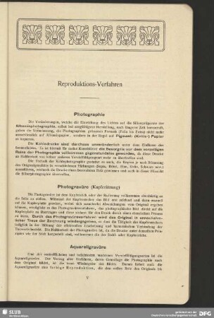 Reproduktions-Verfahren