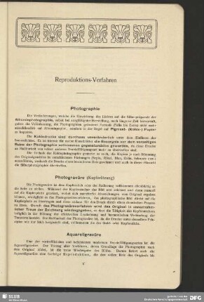 Reproduktions-Verfahren