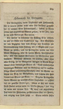 7. Heldenmuth der Portugiesen