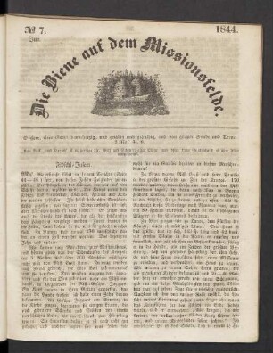 N° 7. Juli. 1844