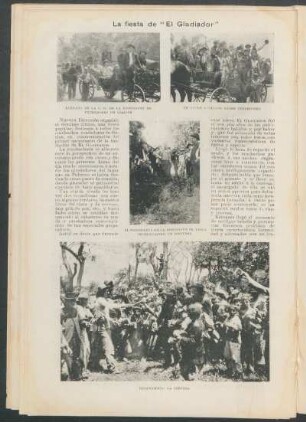 La fiesta de "El Gladiador"