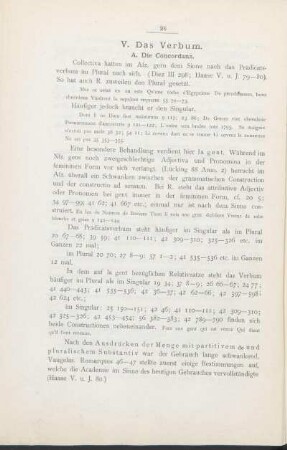A. Die Concordanz.