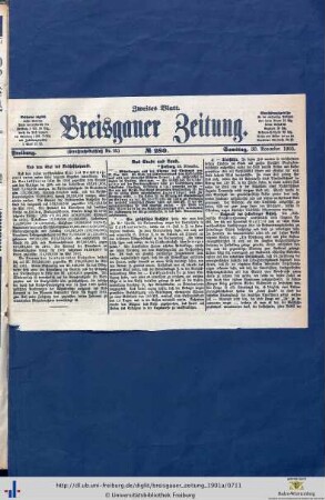 30.11.1901 (Zweites Blatt)