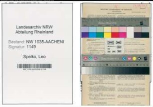 Entnazifizierung Leo Spelko , geb. 22.04.1914 (Bergbauangestellter)