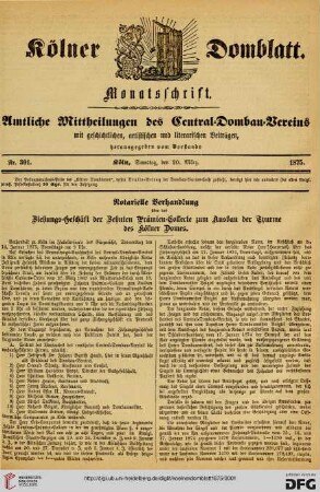 Nr. 301 (20.03.1875)