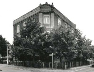 Weißwasser. Wohnhaus, Hermannstraße 69/Ecke Hohe Straße (um 1910). Eckansicht