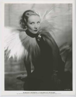 Marlene Dietrich (Los Angeles, 1934) (Archivtitel)