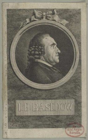 Bildnis des Johann Bernhard Basedow