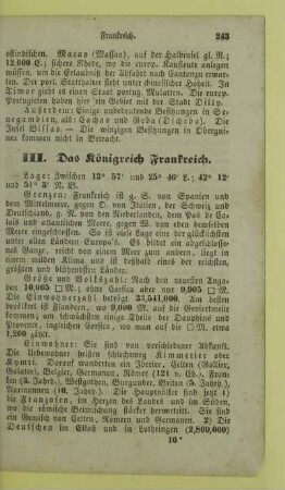 III. Das Königreich Frankreich