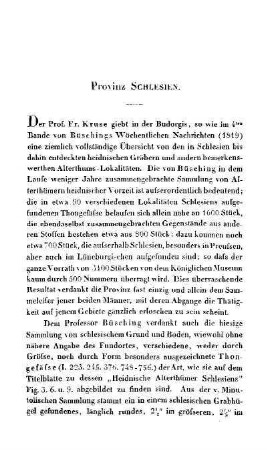 Provinz Schlesien