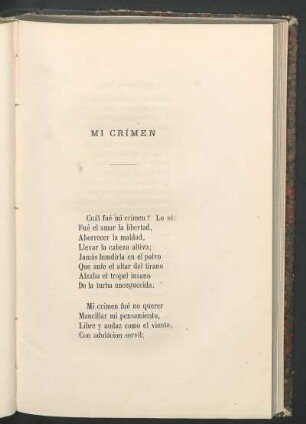 Mi crímen