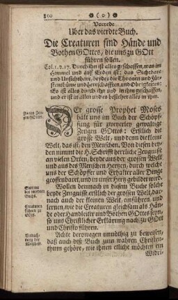 Vorrede Uber das vierdte Buch.