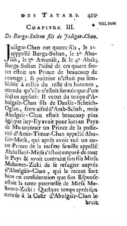 Chapitre III. De Barga-Sultan fils de Jadigar-Chan