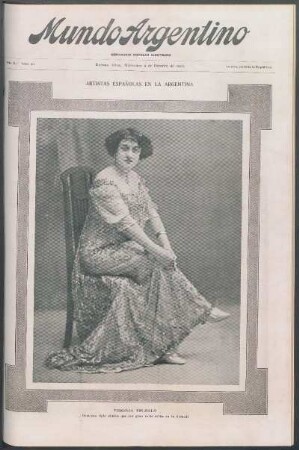 Artistas españolas en la Argentina [Fotografía] : Virginia Trujillo