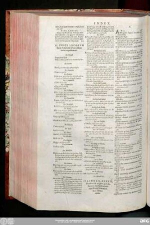 II. Index Locorum Sacrae Scripturae in hoc octavo tomo expositorum.