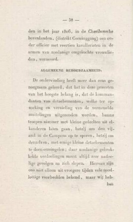 Algemeene behoedzaamheid