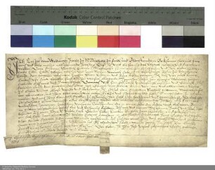 Kaspar von Wildungen, Propst von Michaelsberg und Blankenau, verleiht eine Behausung in Blankenau