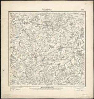 Meßtischblatt 2081 : Neuenkirchen (Kr. Melle), 1897 : Neuenkirchen (Kr. Melle). - Aufn. 1895. - 1:25000. - [Berlin]: Reichsamt für Landesaufnahme, 1897. - 1 Kt.