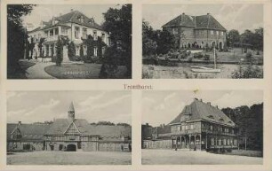 Sammelansicht: Herrenhaus, Torhaus, Verwaltungsgebäude