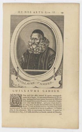 Bildnis des Guillaume Camden