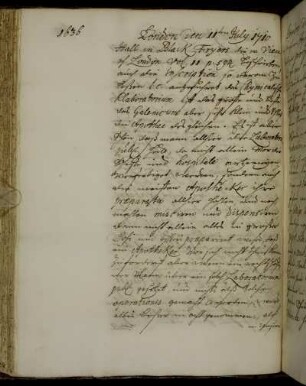 London 11. - 14. Juli 1710