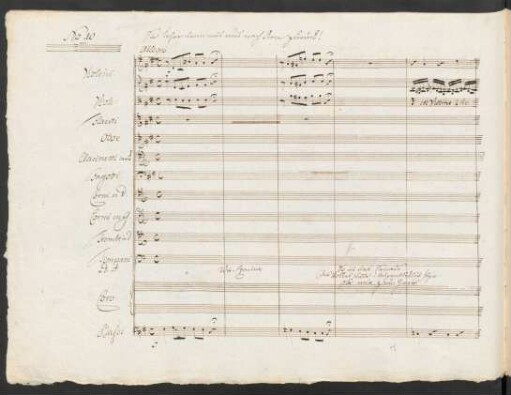 No. 10. [Melodram und Chor:] Wir dulden's nicht