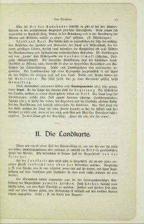 II. Die Landkarte