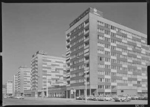 Leipzig. Brühl. Nordseite nach Westen