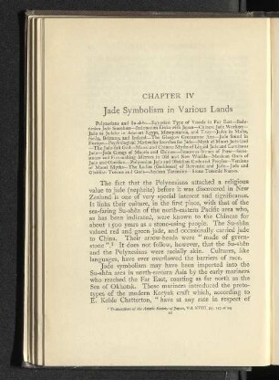 Chapter IV Jade Symbolism in Various Lands