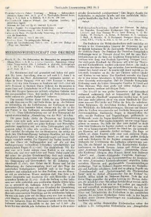 148-152 [Rezension] Weltkirchenlexikon