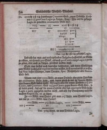 [Allerhand Genera-Verwechselung der Geldern, auch Reducirung einer Müntze...]
