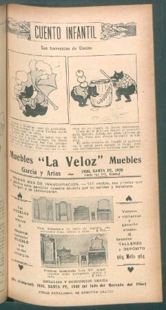 Las travesuras de Ursino : Cuento infantil