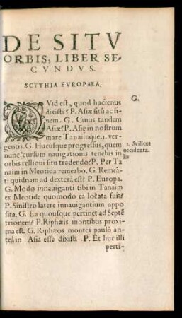 De Situ Orbis, Liber Secundus.