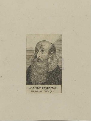 Bildnis des Casparus Finckius