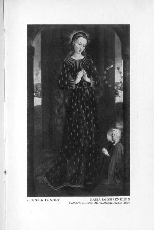 7. Hinrik Funhof Maria im Ährenkleid Votivbild aus dem Maria-Magdalenen-Kloster