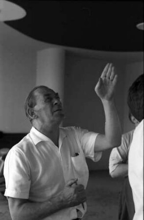 Berlin: Interbau; Portrait Architekt Alvar Aalto (Finnland)