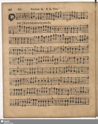 XV. Jesu du hast alles wol gemacht