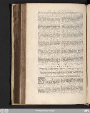Exercitatio CLXXIII.