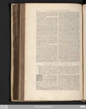 Exercitatio CLXXIII.