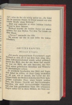 Drittes Kapitel Münzen klingen