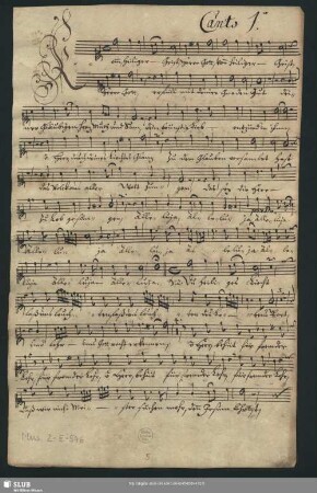 Canto 1[m]o.