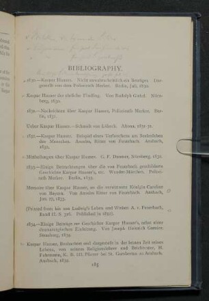 BIBLIOGRAPHY.