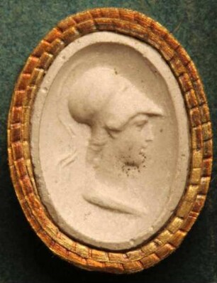 Kopf der Minerva (Athena) (Daktyliothek, Supplement)