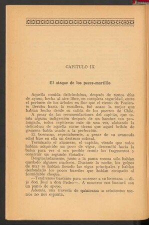Capítulo IX - El ataque de los peces-martillo