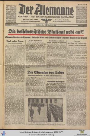 30./31.05.1936 (Pfingst-Festausgabe)