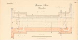 Schleuse im Oranienburger Kanal, Pinnow: Grundriss 1:125