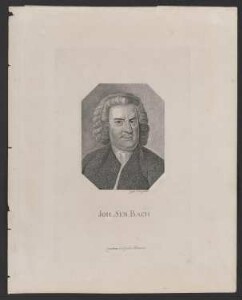 Porträt Johann Sebastian Bach (1685-1750)