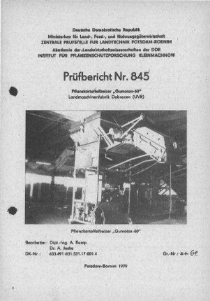 Pflanzkartoffelbeizer Gumotox-60